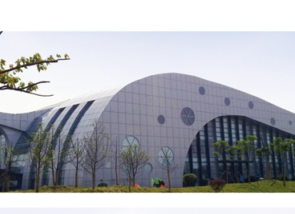 江阴会议中心外景网架工程